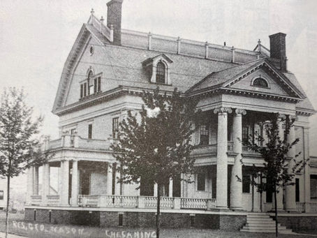 The Two Lives of a Chesaning Mansion and Bonnie's Blueberry Muffins