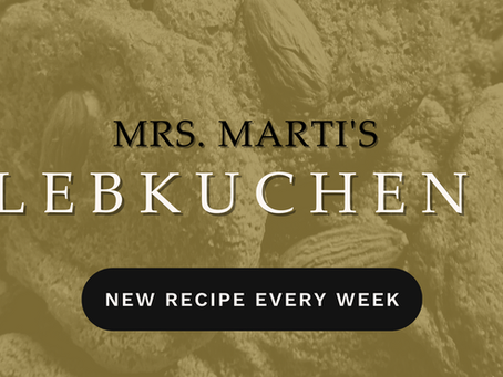 Mrs. Marti's Lebkuchen